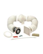 Manrose LED Centrifugal Showerlite Fan Kit c/w Cool White LED 3W