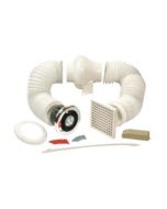 Manrose Centrifugal Showerlite Fan Kit c/w Warm White Bulb