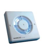 Manrose 100mm Quiet Axial Fan White
