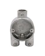 MetPro CL7G Conlok Branch 3 Way Y Circular Box 20mm Galvanised Malleable Iron