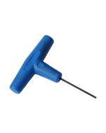 MetPro CLKEY Demon Cato Tee Bar Hexagon Key Conlok 2mm Steel Blue Plastic Coated