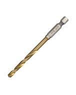 Milwaukee Shockwave Drill Bit RED HEX 1/4in Shank 5x80mm HSS Titanium Nitride