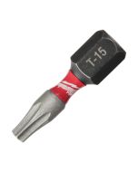 Milwaukee Shockwave Screwdriver Bit TORX TX15 Impact Duty (Pack=2) 25mm