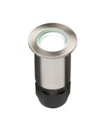 Knightsbridge 4IPW Round LED Groundlight IP67 4xWhite LEDs 24V DC Stainless Steel