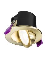 Knightsbridge SPKEVTB SpektroLED Evo 5/7W Tilt Fire Rated Downlight CCT  2.7/3/4/6K Black