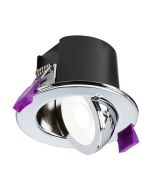 Knightsbridge SPKEVTPC SpektroLED Evo 5/7W Tilt Fire Rated Downlight CCT  2.7/3/4/6K Polished Chrome