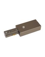 Knightsbridge TRKPF1S 1 Circuit Track Power Feed Satin Nickel