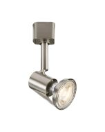 Knightsbridge TRKSP5ABC 1 Circuit Track GU10 V5 Adjustable Spotlight Brushed Chrome