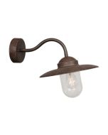 Nordlux 22671009 Luxembourg E27 IP54 Wall Light 60W 230V 27x26x39cm Rust