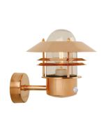 Nordlux 25031030 Blokhus Sensor E27 IP54 Wall Light 60W 230V 23x22x25cm Copper