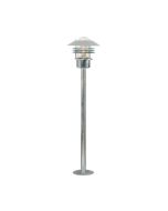 Nordlux 25118031 Vejers Garden E27 IP54 Post Light 60W 230V 92x22cm Galvanised