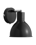Nordlux 45841003 Pop E27 IP20 Wall Light 60W 230V 15.5x20x19cm Black