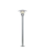 Nordlux 71428031 Lonstrup 32 E27 IP44 Post Light 60W 230V 116x32cm Galvanised
