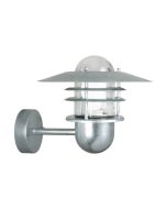 Nordlux 74481031 Agger E27 IP54 Wall Light 60W 230V 20x29.5cm Galvanised