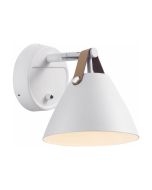 Nordlux 84291001 Strap 15 GU10 IP20 Wall Light 8W 230V 17x16.5x21.5cm White