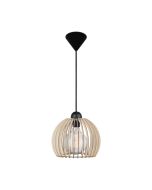 Nordlux 84823014 Chino 25 E27 IP20 Pendant 60W 230V 23x25cm Wood