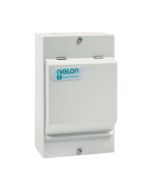 Niglon EM3420 4 Module c/w Drop Lid IP20 Consumer Unit 175x110x62mm Metal Clad