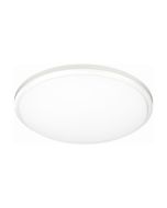 NVC NAD28/CFMW/830-40-50 Addison Pro LED IP40 830-840-850 Luminaire Decorate Circular CFMW 28W 400x100mm White Polycarbonate