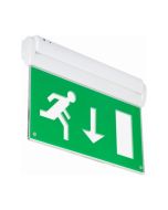 NVC Arlington Pro LED Exit Sign Blade 3hrM Self Test (Legend Up)