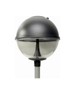 NVC Edmonton NED50/BK/PE1/740 Post Top 50W LED Globe 4000K IP54 Photocell Black/Clear