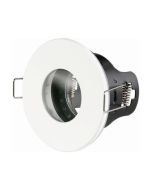 NVC Miami Fire Rated GU10 Downlight IP65 White Bezel Pack=10