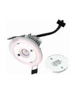 NVC Seneca Recessed LED Emergency Downlight 3hrNM IP40 3W Self Test