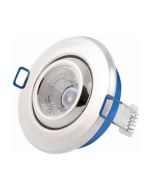 Ovia INCEPTOR NANOV2 5.5W LED Adjustable Dimmable Downlight - Polished Chrome