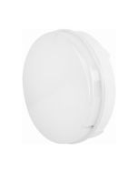 Ovia OV9300WH16MWEMST EVO 16W LED Bulkhead With Knockouts Microwave Sensor & Self-Test Emergency CCT Switchable - White