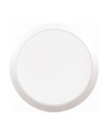 Ovia OV9500WH9MS3EMST INCEPTOR EVO 18W LED Utility Bulkhead With Microwave Sensor & Emergency Self-Test - White