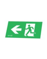 Ovia EMERGENCY ACCESSORIES Ernex LED Box Exit Sign Legend Left