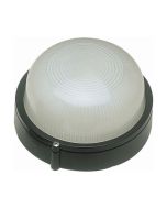 Ovia OVOL405BK BARRA 60W Max. E27 Round Bulkhead - Black