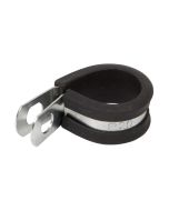 Ronbar PC16 P Clip c/w Steel Insert 16mm Black