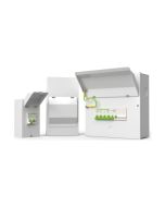 40A Three Phase EV Consumer Unit with Type B RCD / MCB