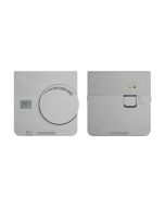 Sangamo CHPRSTATDRFS Choice Plus Digital Wireless Room Thermostat Silver