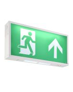 Saxby 101625 Sight Box 4.5W LED Emergency Exit Box 3hrM/NM Self Test IP20 White