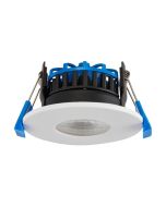 Saxby 102630 ShieldPRO 4/6/8W Fire Rated Downlight 2.7/3/4/6K IP65 80mm Cutout