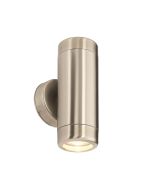 Saxby 14015 Atlantis GU10 Up/Down Wall Light IP65 Stainless Steel