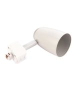 Saxby 42315 Monte GU10 Track Spotlight IP20 White/Chrome