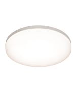 Saxby 54479 Noble 22W Slimline LED Bulkhead 4000K 1900lm IP44 Silver/Opal