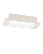Saxby 72641 Sight 3W Emergency Recessed LED Bulkhead 3hrM 6500K White