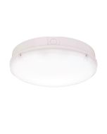Saxby 77898 Forca 18W LED Bulkhead IP65 3/4/6.5K White MWS