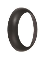 Saxby 77910 Forca Matt Black Plain Bulkhead Bezel 340mm White