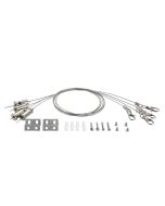 Saxby Stratus 200-1000mm Suspension Kit For LED Panels