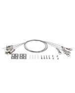 Saxby 81744 Stratus 200-1000mm Suspension Kit For LED Panels