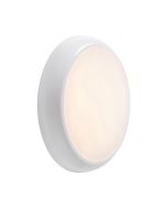 Saxby 95541 Hero 9/14/18W LED Bulkhead IP65 3/4/6K White/Opal Microwave Sensor