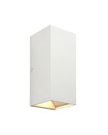 Saxby 97823 Glover 5.5W LED Up/Down Wall Light 3/4/6K IP44 Matt White