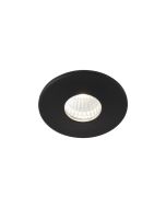 Saxby 99558 LALO 4W LED Downlight 4000K IP44 Clear 45mm Matt Black