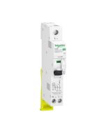 Schneider Acti9 Merlin Gerin iC60H 32A SP+N Type A RCBO 10kA 30mA C Curve (Plug On Neutral)