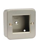 Click Essentials CL311 1 Gang New Media Unfurnished Plate - 2 Apertures