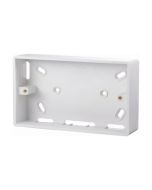 Click Mode CMA235 2 Gang 29mm Deep PVC Pattress Box - Trunking